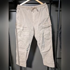 American Eagle Beige Cargo Pants Medium